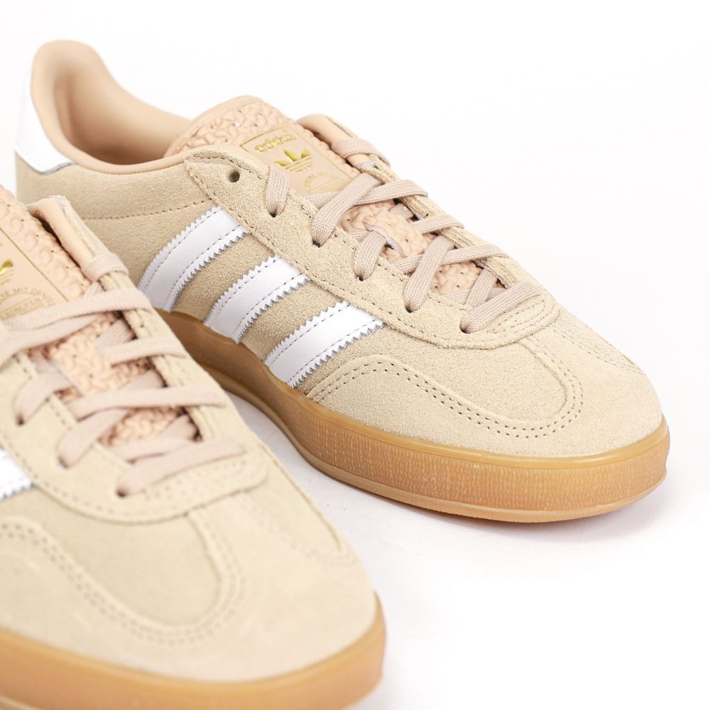 🧸NEW ADIDAS GAZELLE INDOOR SNEAKERS SHOES MAGIC BEIGE GUM🧸
